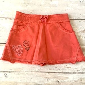 Girls 24m Baby Salmon Pink Skirt Skort Shorts Summer Koala Kids 100% Cotton